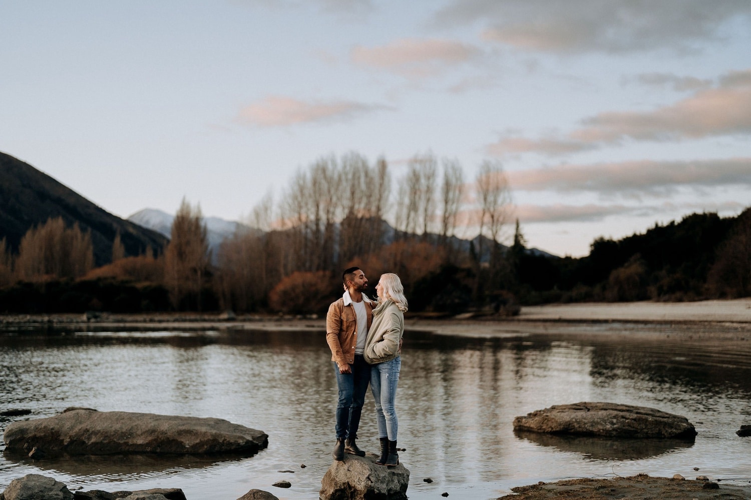 Lake Wanaka Engagement Shoot